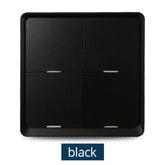 Wireless Switch Sticker Battery Power SmartThings Control ZB 2MQTT deCONZ 4 Gang