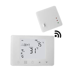 WiFi & RF Wireless Room Thermostat for Gas Boiler Heating or Water Floor Heating Remote Control Temperature Controller