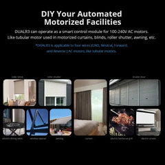 WiFi Smart Dual Relay Module Two Way Power Metering Smart Switch for Smart Home