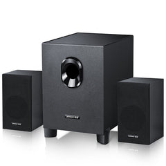 Plus Satellite Speaker Audio Computer Speaker 2.1 Multimedia Audio Wooden Subwoofer Full-range Speaker Professional Tuning Technology