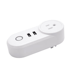 WiFi Switch Smart Socket Dual USB Ports Outlets UK US EU FR Plug APP Remote Control Works with Alexa Google Home