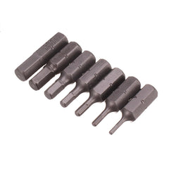 29Pcs S2 Screwdriver Bit Set Phillips Slotted Torx Hex Screwdriver Bits with Extension Rod 1/4 Inch Hex Shank