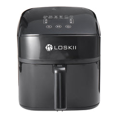 6 in 1 Air Fryer Best Fries Ever Dehydrator with Digital Display Oil Free Cooking 6Qt 1800W