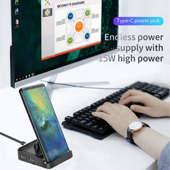 7 in 1 Type-C Foldable Holder Hub Adapter