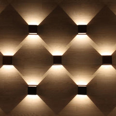 12W COB LED Up Down Wall Lamp Waterproof IP65 for Outdoor Indoor Living room Aisle AC85-265V