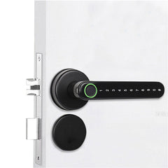 Smart Bluetooth WiFi Door Lock Remote Control Fingerprint Intelligent Electronic Lock Work with APP