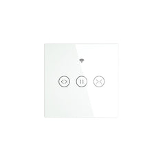 WiFi Smart Touch Curtain Blinds Roller Shutter Switch With RF Remote Controller Tuya App Remote Control Work with Alexa Google Home