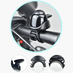 Aluminum Bike Bicycle Bell Handlebar Safety Alarm Warning Horn Electric Scooter Cycling Bell