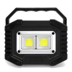 30W COB LED Work Light Waterproof Rechargeable LED Floodlight for Outdoor Camping Hiking Fishing Emergency Car Repairing