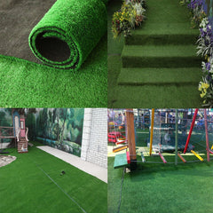 Super Dense Artificial Turf Grass Synthetic Realistic Mat Rug Lawn Carpet