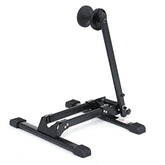 Aluminum Alloy Bike Stand L-shape Single Biycle Storage Black Floor Rack MTB Road Bike Holder