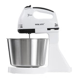 Electric Mixer Stand Mixing Bowl Cream Dough FoodEgg Blender Whisk