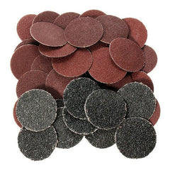 40pcs 2 Inch 24 60 80 120 Grit Roll Lock Sanding Discs