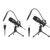 Wired Condenser Microphone Karaoke Recording Vocals Voice Mic for Desktop Computer Windows Studio Singing Gaming Streaming