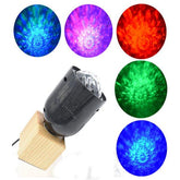 AC85-265V 3W Remote Control Colorful LED Stage Wave Light for Home Party Decoration