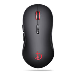 Wireless Mouse 2.4G / Bluetooth Dual Mode Rechargeable 2400DPI Ergonomic Mice For Laptop Computer PC