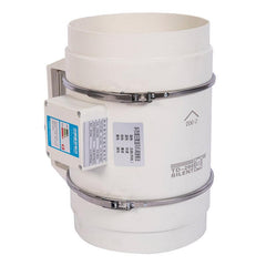 Circular Duct Fan Diagonal Flow Booster Fan Bathroom Kitchen Oil Fume Exhaust Fan