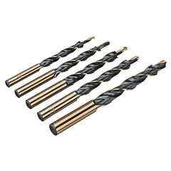 5Pcs Cobalt Drill HSS-Co Twist Step Drill Bits for Manual Pocket Hole Jig Master Metal Stainless Steel Drilling