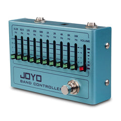 Band Controller Equalizer 10 EQ Pedal for Guitar & Bass, Effect Pedal, 31.25Hz to16kHz, True Bypass