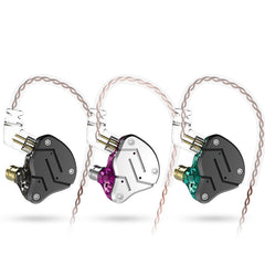 Dynamic Balanced Armature Driver Earphone Noise Cancelling 3.5mm Wire Headphone