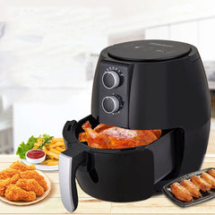 4.5L Capacity Household Air Fryer Intelligent Smokeless Electric Fryer Kitchen Oil-free Energy-saving French Fries Fryer