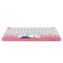 Mechanical Keyboard 61 Keys Wired Hot Swappable Gateron Prelubricate Switch RGB Cherry Profile PBT Keycaps Gaming Keyboard