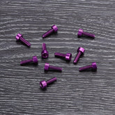 10Pcs M310mm Hex Socket Screw M3 Cap Head Bolt 7075 Aluminum Alloy Multicolor