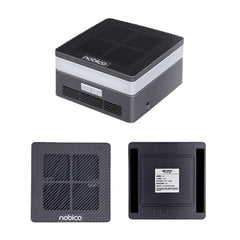Vehicle UV Lamp Negative Ion Disinfection Air Purifier 3-layer Filters Automatic Operation