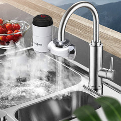 Instant Hot Water Faucet Heater Heating Kitchen Electric Tap Tankless Instantaneous