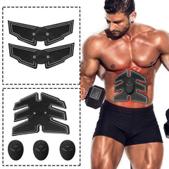 12V Men Women Abdominal Muscle Exerciser + Arm Muscle Exerciser Fitness Muscle Trainer