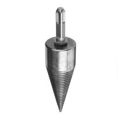 32/42mm Steel Firewood Drill Bit Wood Splitting Splitter Screw Cone Punch Tool