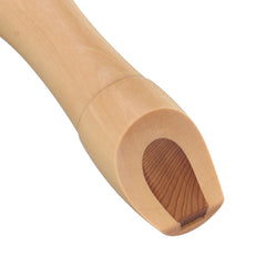 Wood Flute 2 Knots for Maple Clarinet, 8 Holes, Suitable for Children and Beginners with Cleaning Brush / Case / Lanyard