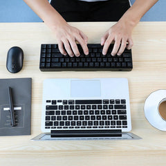 Mechanical Keyboard 71 Keys 70% Compact Bluetooth Keyboard Tenkeyless USB Wired/Wireless Portable Gaming/Office For Mac/Win