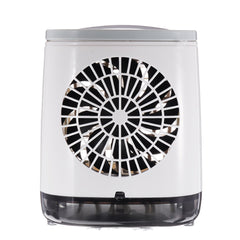 3 Gear LED Mini Air Conditioner Fan Rechargeable Cooling Misting Desk Fan Home Office Bedroom Travel
