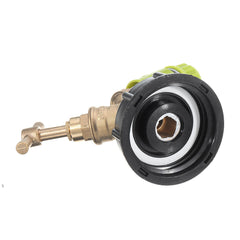 Faucet Tank Drain Coarse Thread Adapter to Brass Garden Tap with 1/2'' Nozzle Hose Tap Connector Replacement Valve Fitting Parts for Home Garden