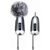 UHF Professional Wireless Lavalier Microphone Wireless Recording SLR for Mobile Phone Video Live Broadcast Vlog Radio Microphone