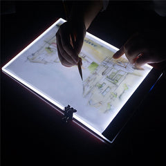 LED Artist Tattoo Art Stencil Board Light Box Table Tracing Drawing Board Pad