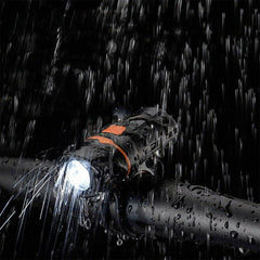 800Lm 1200mAh Aluminum Alloy Waterproof Shockproof USB Charging Bike Headlight USB Charging Light