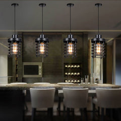 Modern Iron Pendant Light Ceiling Lamp Chandelier Bedroom Home Fixture Decor Without Bulb