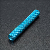 M3AS16 50Pcs M3 30mm Knurled Standoff Bolt Aluminum Alloy 6061 Anodized Spacer Multicolor
