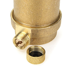 Brass Automatic Air Vent Valve Exhaust Safety Pressure Relief for Water Heater HVAC Pipeline System