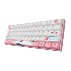 Mechanical Keyboard 61 Keys Wired Hot Swappable Gateron Prelubricate Switch RGB Cherry Profile PBT Keycaps Gaming Keyboard