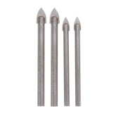 4Pcs 6/8mm Alloy Steel Triangle Drill Bits for Ceramic Wall Concrete Hole Opener