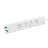 Smart Wireless WiFi EU Power Socket European Standard Voice Control Work with Amazon Alexa