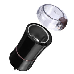 Portable Electric Coffee Grinder Beans Nuts Milling Grinding Machine Black Coffee Machine