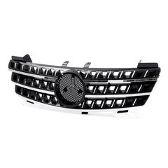 Glossy Front Hood Grill Grille For Mercedes Benz ML Class