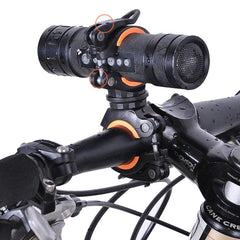 360 Angle Rotation Bike Flashlight Mount Holder Clip Multifunction Light Stand Fixing Stand