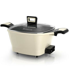 Multifunctional Electric Hot Pot 800W Non-Stick Pot Heating Pan Soup Pot