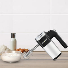 Household Electric Egg Beater Butter Mixer Baking Machine 500W 5 Speed Control 4 Attachments