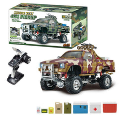 2.4G 4WD RC Car EP Pickup Vehicles Rock Crawler Truck without Battery Charger Model